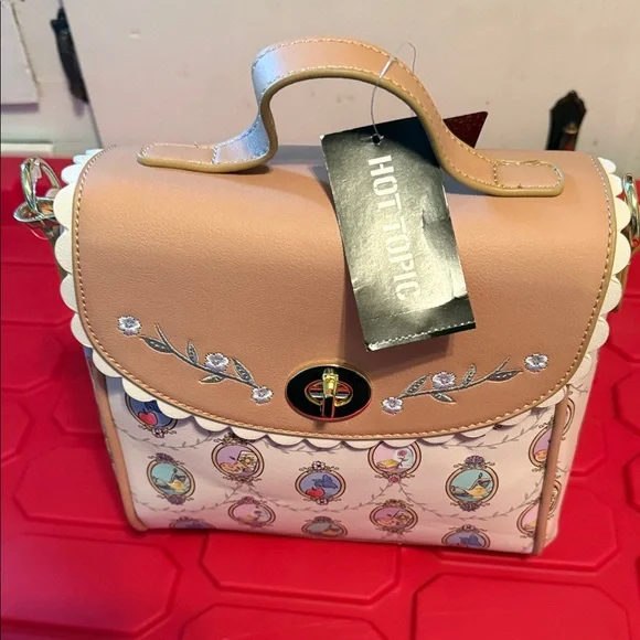 Her Universe Peach & Cream Disney Princess Crossbody Bag - Picture 3 of 4